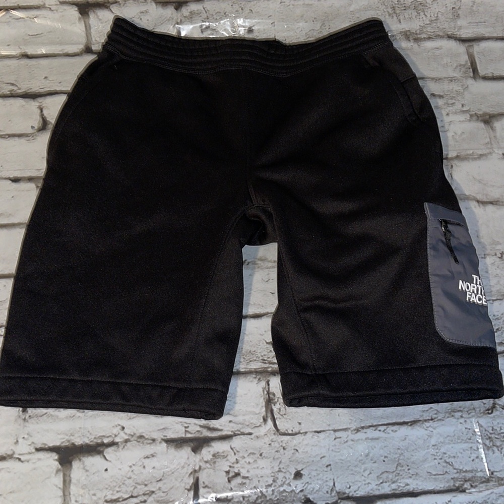 Youth sz L North Face Sweat Shorts with Zip Pocket